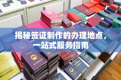 宿州揭秘签证制作的办理地点，一站式服务指南