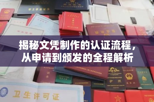 志丹揭秘文凭制作的认证流程，从申请到颁发的全程解析